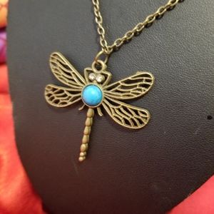 Dragonfly Necklace.